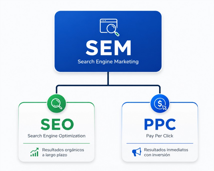 SEO vs SEM: cuál elegir según tu negocio