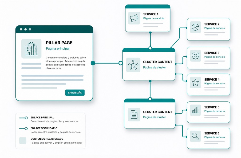 Cómo crear clusters SEO para una web de servicios
