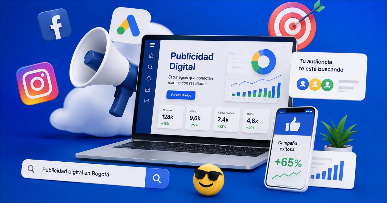 Publicidad digital Bogotá: Potencia tu presencia online