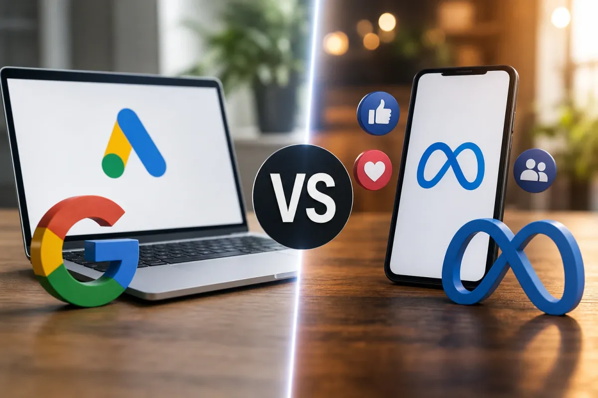 Google Ads vs Meta Ads: Comparativa completa para elegir la mejor plataforma