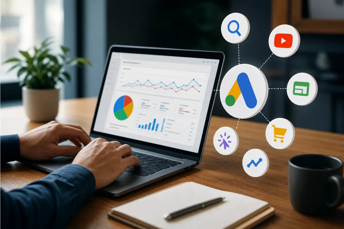 Tipos de campañas de Google Ads